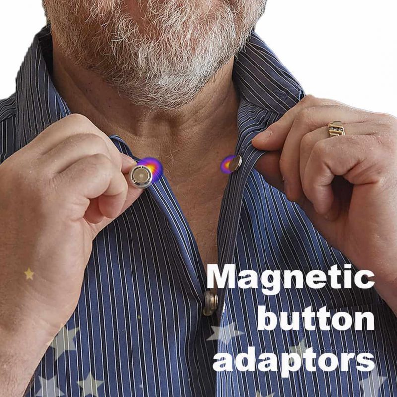 New & Magnetic Button Adaptor Dressing Aid Wareologie