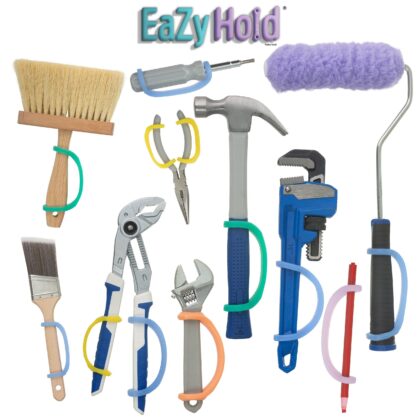 Innovative EazyHold Grip Aid Device, Therapist & Teacher 7 Pack